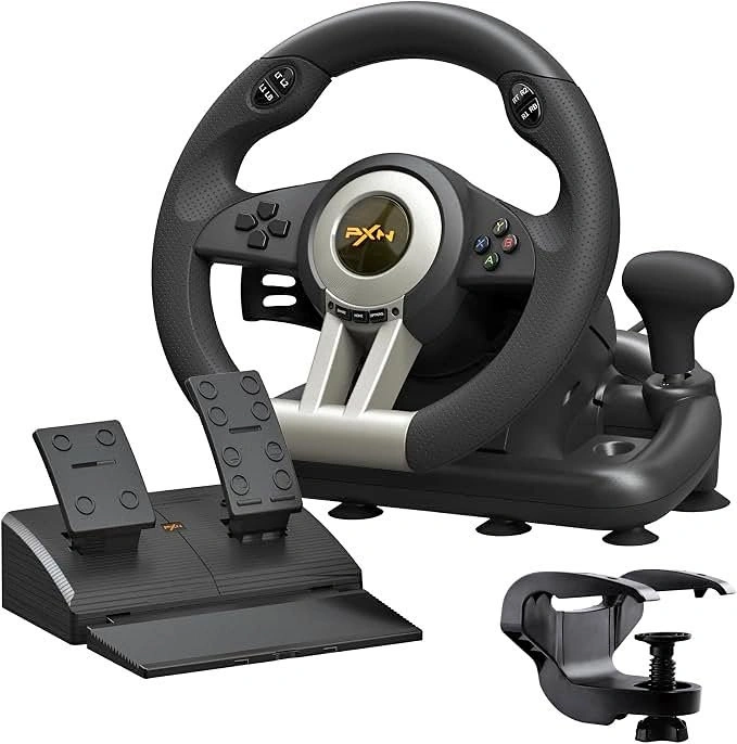 PXN V3PRO Gaming Racing Wheel – Vibration Steering Wheel