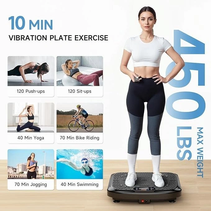 Whole Body Vibration Plate Exercise Machine - photo 3
