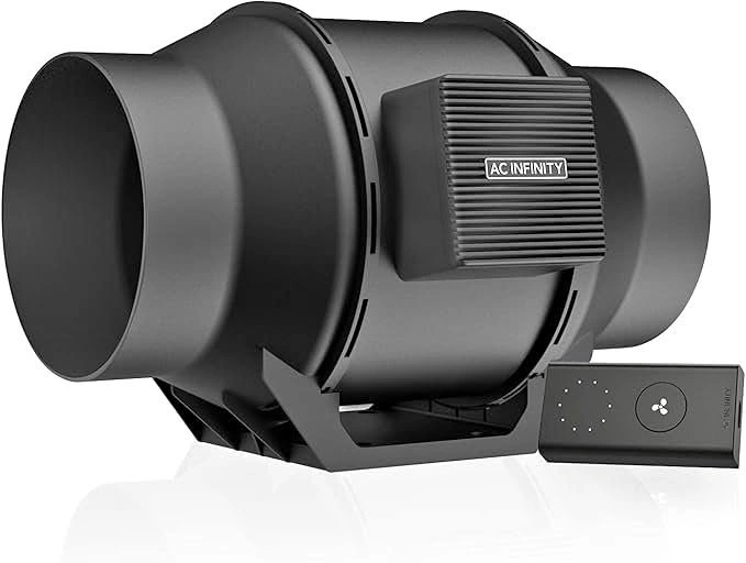 AC Infinity Cloudline Lite A6 Inline Grow Tent Fan