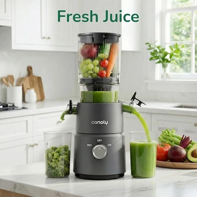 Canoly Masticating Juicer – Cold Press Juice Extractor - photo 3