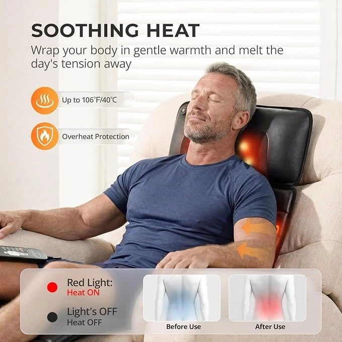 HIMOUTA SL-601D Full Body Massage Mat – Heat & Vibration - photo 2