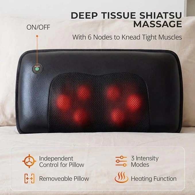 HIMOUTA SL-601D Full Body Massage Mat – Heat & Vibration - photo 5