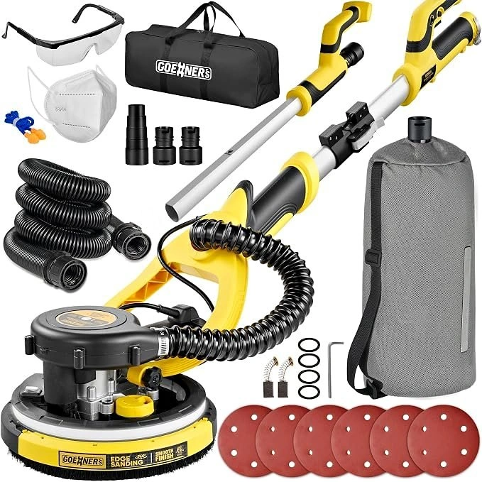 Goehner's Electric Drywall Sander with Vacuum & Variable Speed