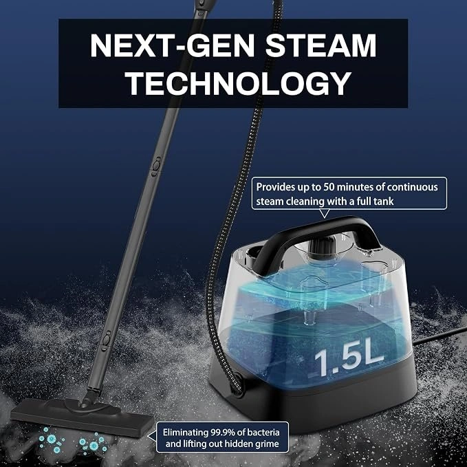 WIRQO Multi-Purpose Steam Cleaner 1500W (Model WIR-068) - photo 3