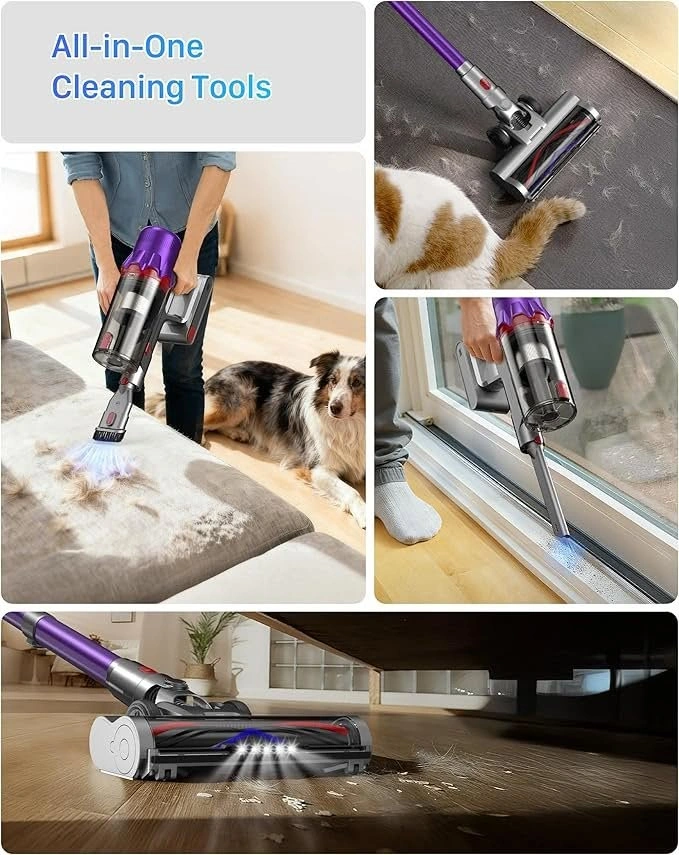 iXlion TV109S Cordless Stick Vacuum – 45KPa Suction, 55-Min - photo 3
