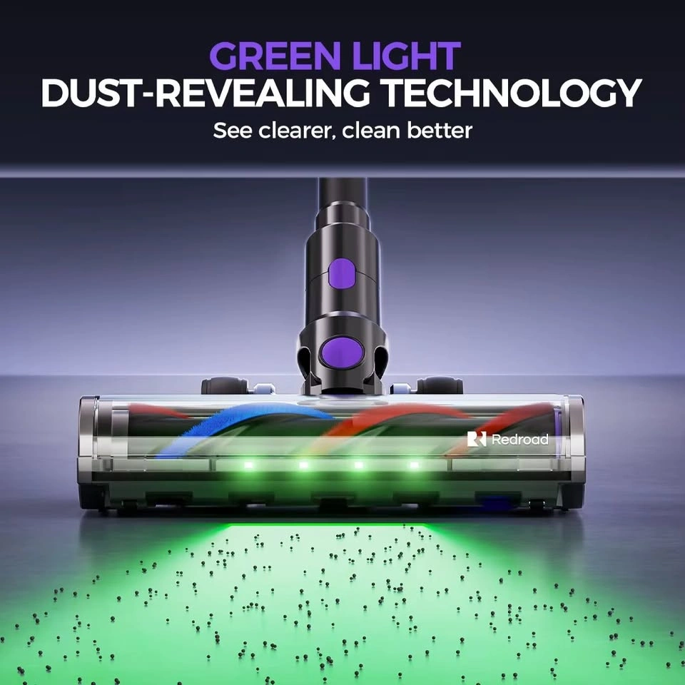 Redkey P9 Pro Cordless Vacuum Cleaner – 650W, 75KPa Suction - photo 5