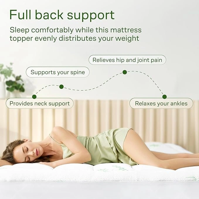 King Size Bamboo Quilted Mattress Pad / Topper (NEW) - photo 2