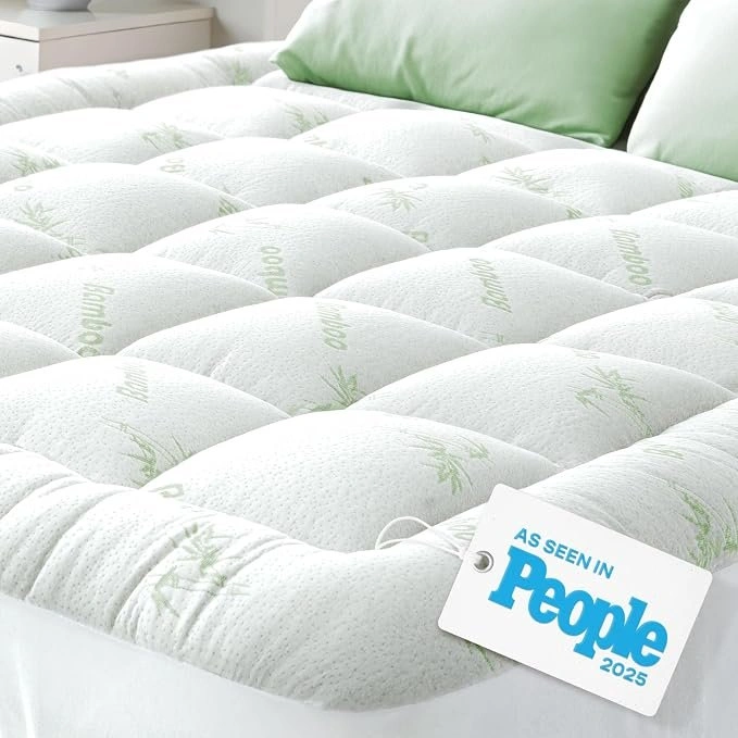 King Size Bamboo Quilted Mattress Pad / Topper (NEW) - photo 3