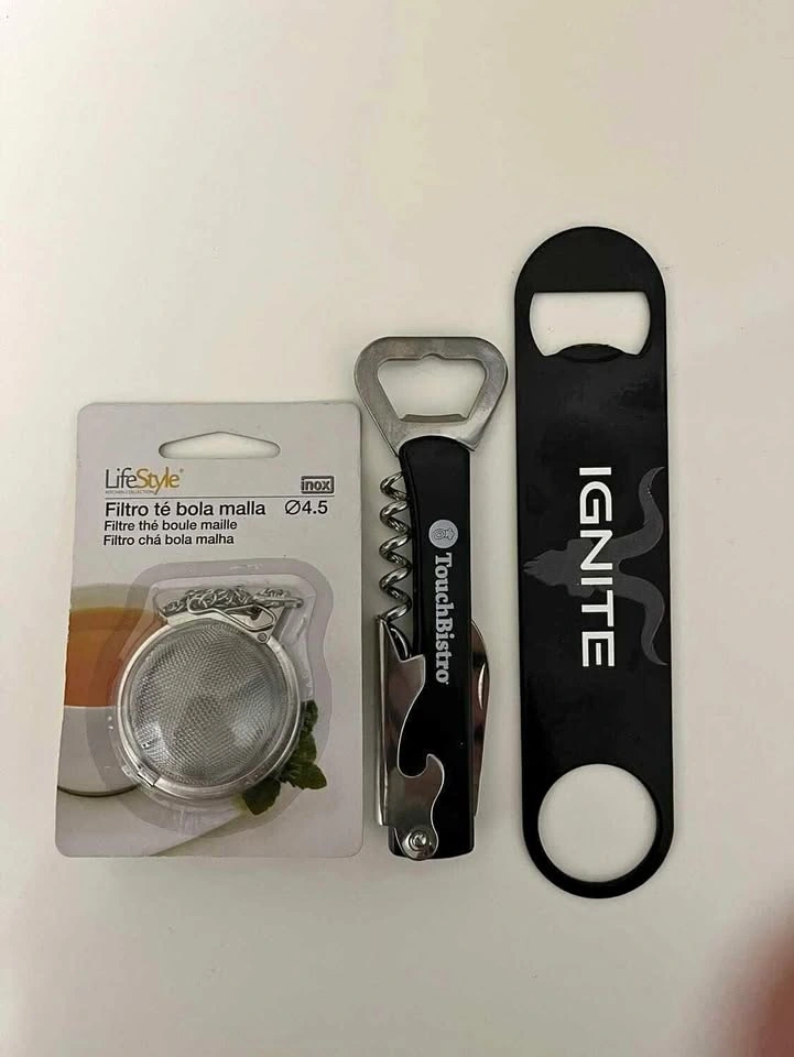 All New!! - Tea Infuser, Wine Bottle Opener, Beer Bottle Opener