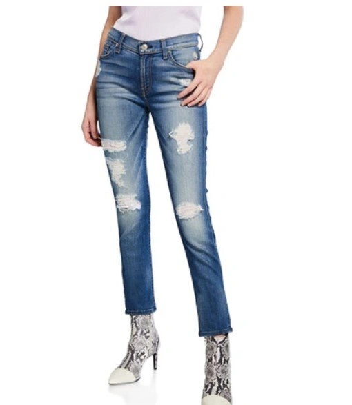 7 For All Mankind The Ankle Skinny - Size 25 - photo 2