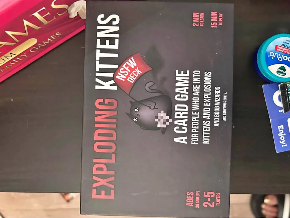 Exploding Kittens NSFW Deck Card Game thumbnail
