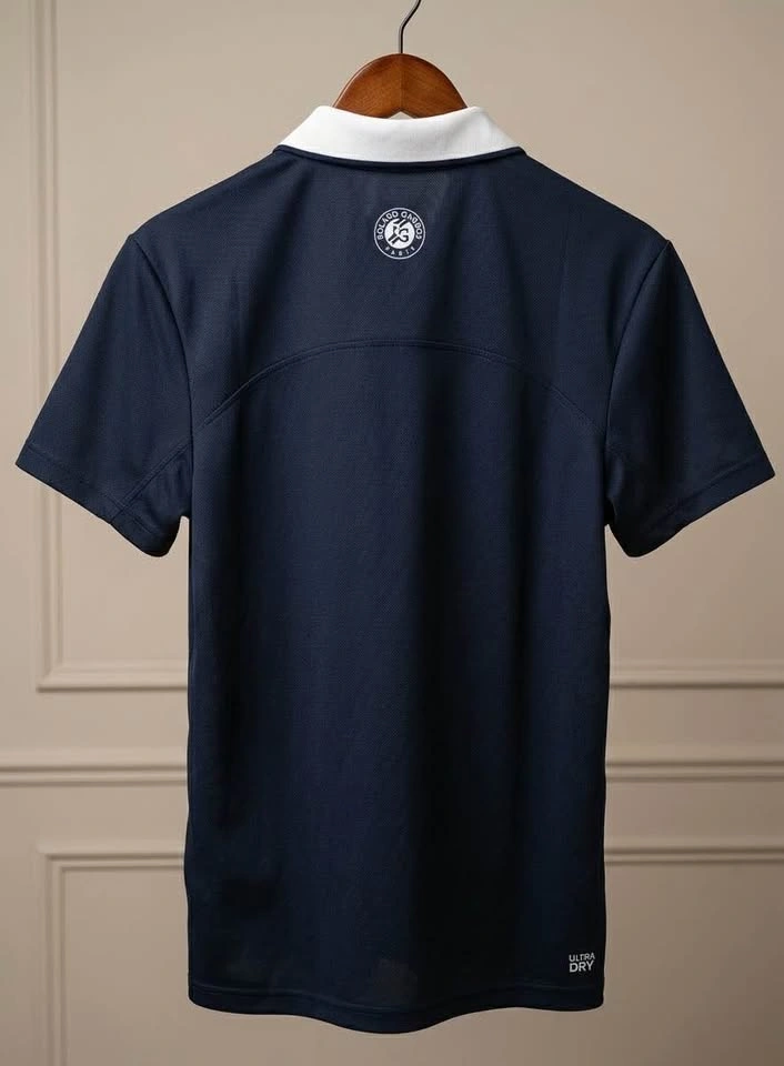 Unisex Lacoste Sport Roland Garros Ultra-Dry Zip Polo Shirt - photo 2