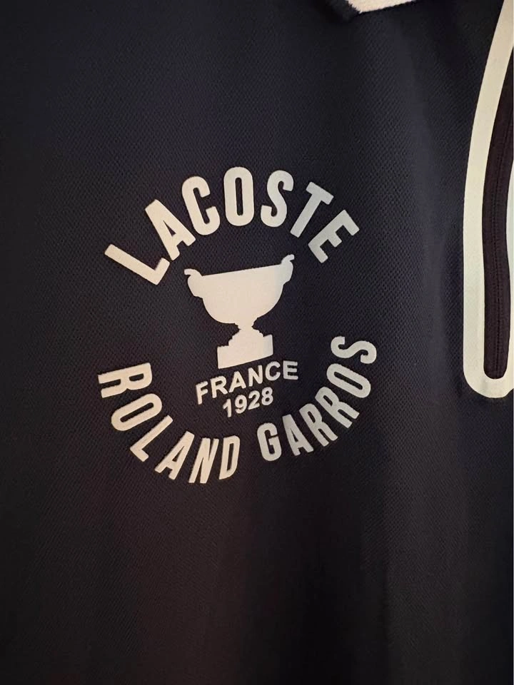 Unisex Lacoste Sport Roland Garros Ultra-Dry Zip Polo Shirt - photo 5