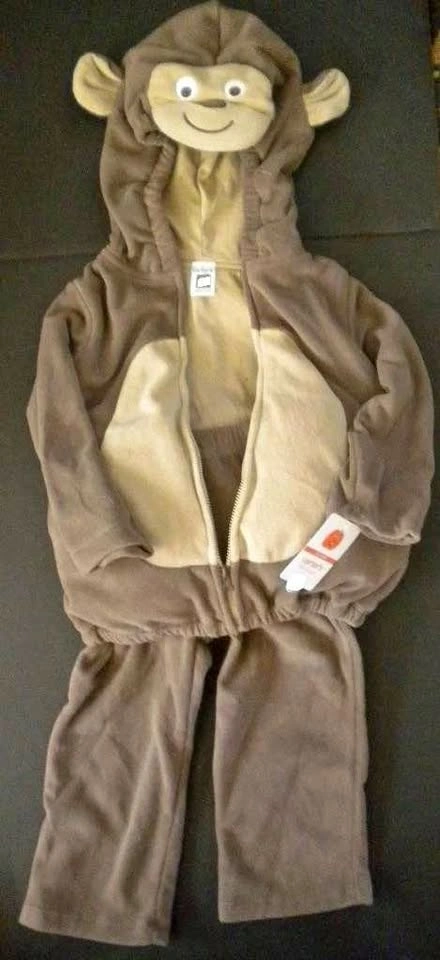 Carter's Monkey Costume 3-6 months