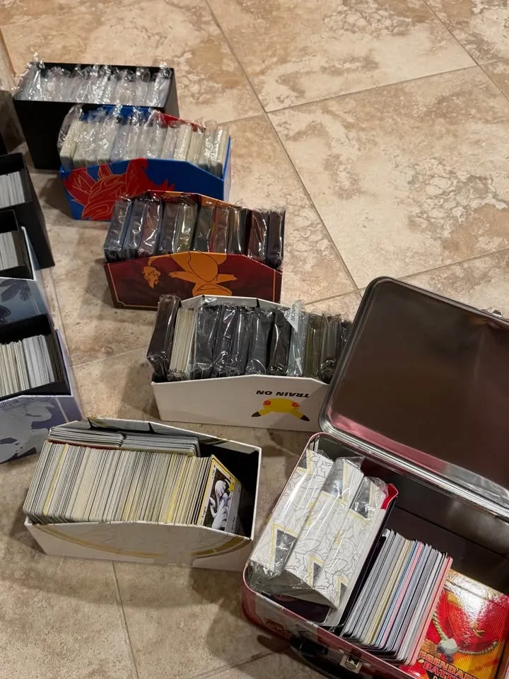 Pokémon TCG Card Bulk Collection Lot with Binders & ETBs - photo 5