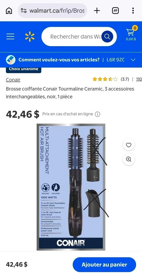 Conair InfinitiPro and Hot Air Brush Set - photo 3