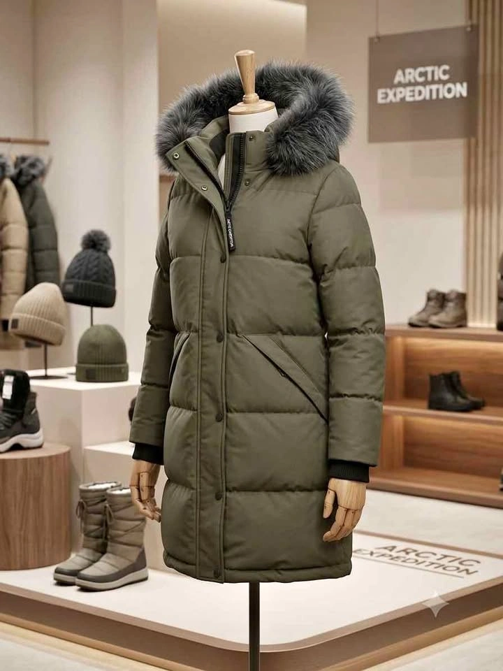 Arctic Expedition Winter Puffer Coat