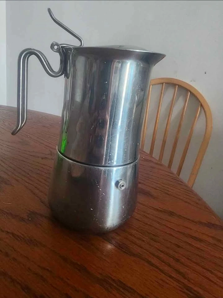 STELLA 18/10 Stainless Steel Moka Stovetop Espresso Maker - photo 5