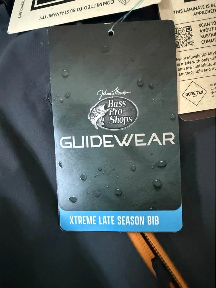 Brand new 2XL Bass Pro Shops Guidewear Xtreme Late Season Bib - photo 3