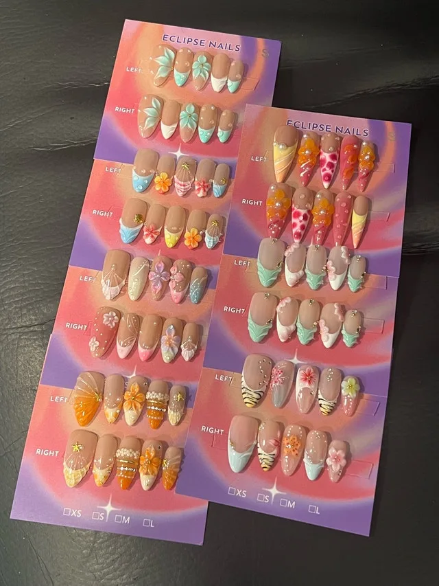 Eclipse Nails Handmade Press-On Nails