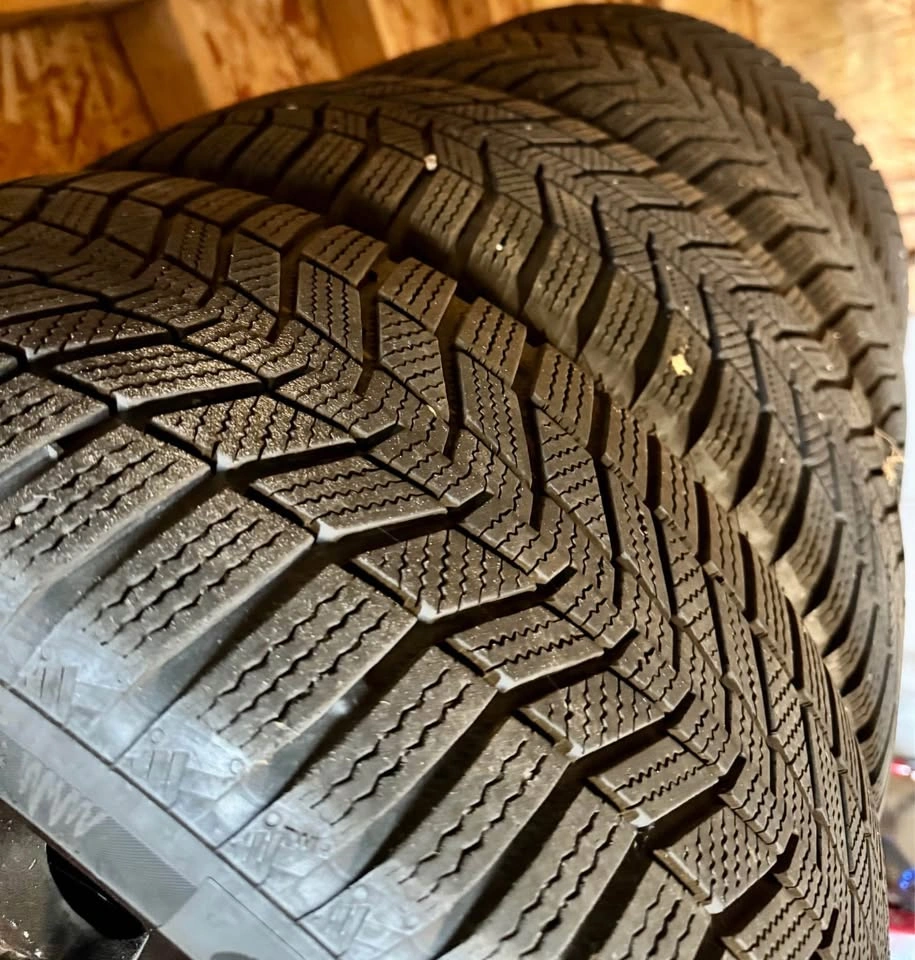 Used Winter Tires on Black Alloy Rims - 16” - 5x114.3 - photo 5