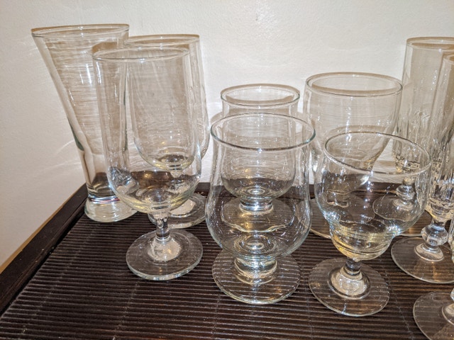 21 Piece Tall Glasses Lot (Take all for $30) - photo 2