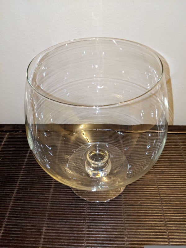 Large Wide Dessert Wine Glass Bowl ($40) - photo 3