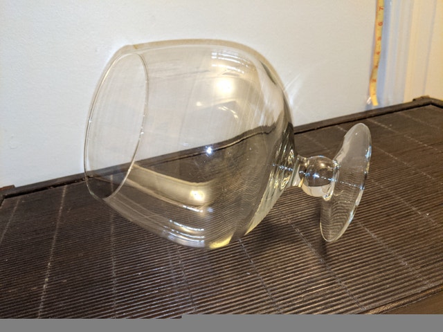 Large Wide Dessert Wine Glass Bowl ($40) - photo 4
