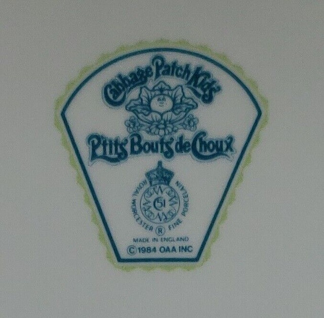 Cabbage Patch Kids Porcelain Dinnerware - photo 3