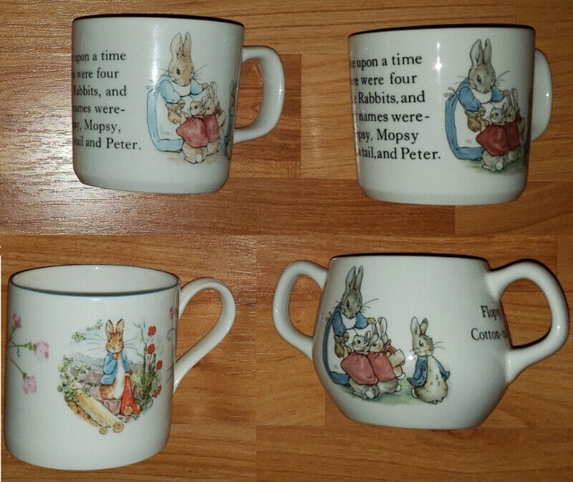 Wedgwood Children's Dinnerware - Bone China Cups and Bowls - photo 2