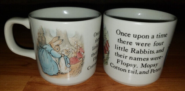 Wedgwood Children's Dinnerware - Bone China Cups and Bowls - photo 4