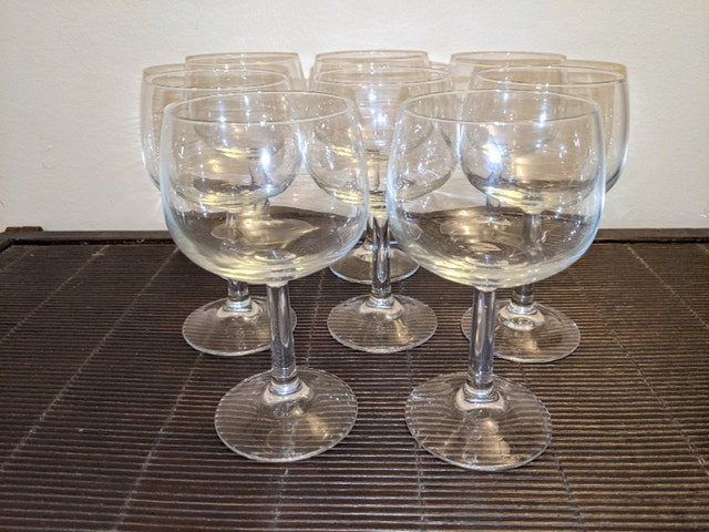8 Wine Glasses (Take all for $30)