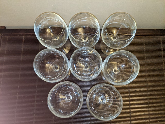 8 Wine Glasses (Take all for $30) - photo 3