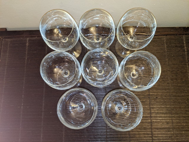 8 Wine Glasses (Take all for $30) - photo 4