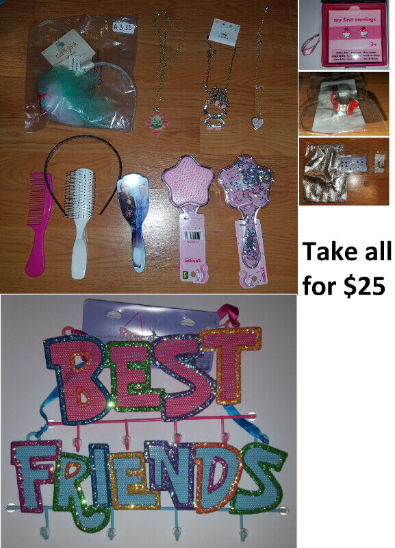 Kids Jewellery and Hair Accessories (Take all for $25)