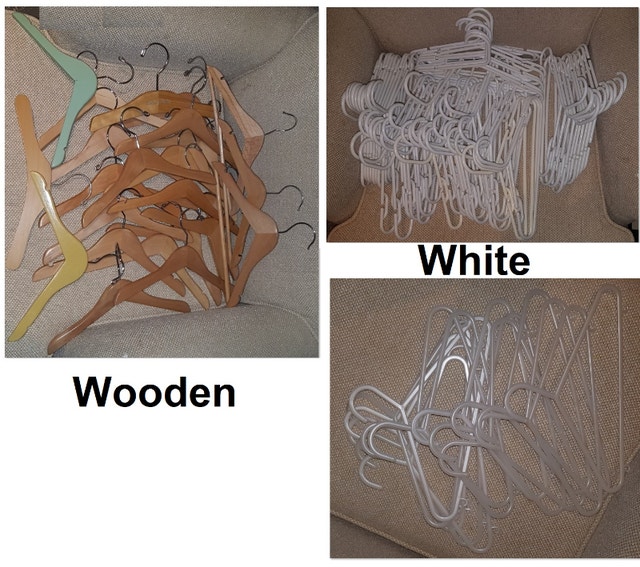 Baby and Kids Wood Clothing Hangers