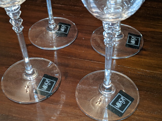 Mikasa Crystal Wine Glasses Sonnet ($60) - photo 2