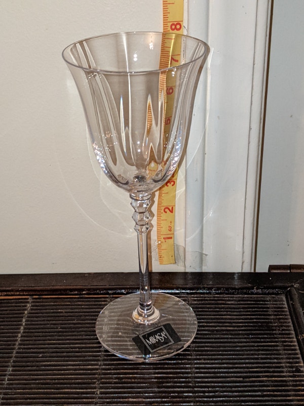 Mikasa Crystal Wine Glasses Sonnet ($60) - photo 5