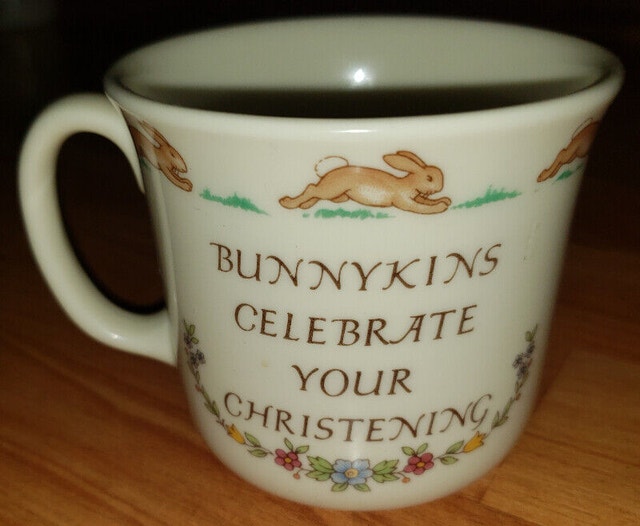 Royal Doulton Bunnykins Christening Set and Bowl - photo 3