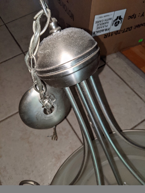 Large Light Fixture Chandelier - photo 2