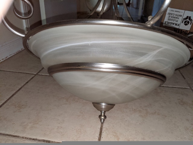 Large Light Fixture Chandelier - photo 4