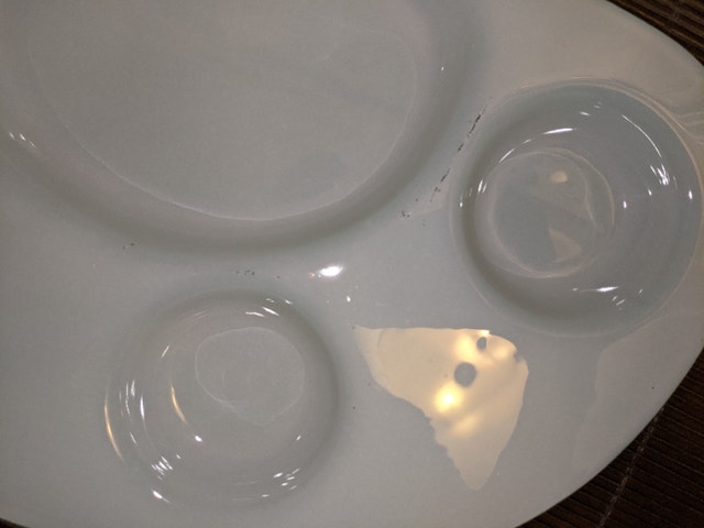 Glass Painting Palette Platter - photo 2