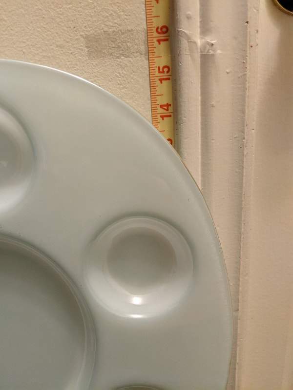 Glass Painting Palette Platter - photo 5