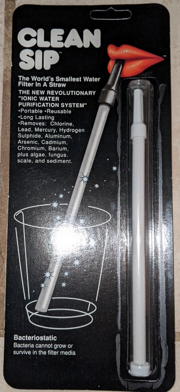 Clean Sip Water Filter Straw