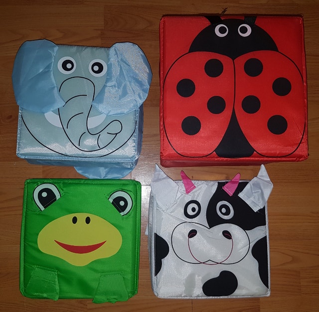 Storage Solutions Kids Storage Boxes ($5)