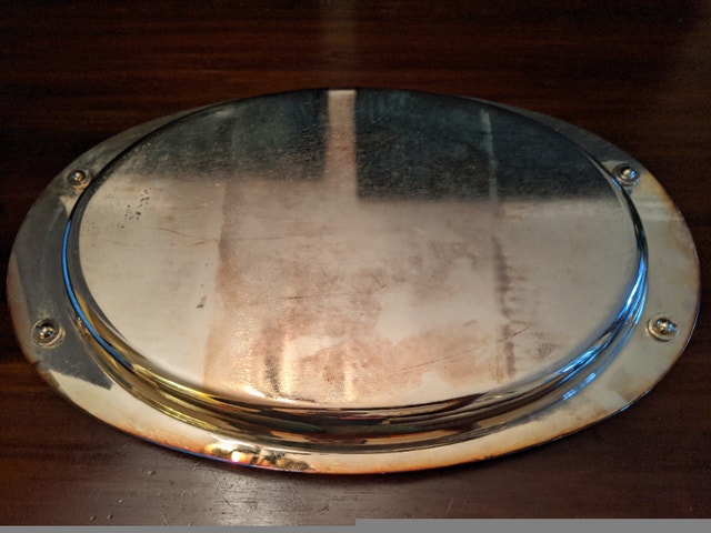 Vintage Silver Plated 3 Quart Oval Baker - photo 5