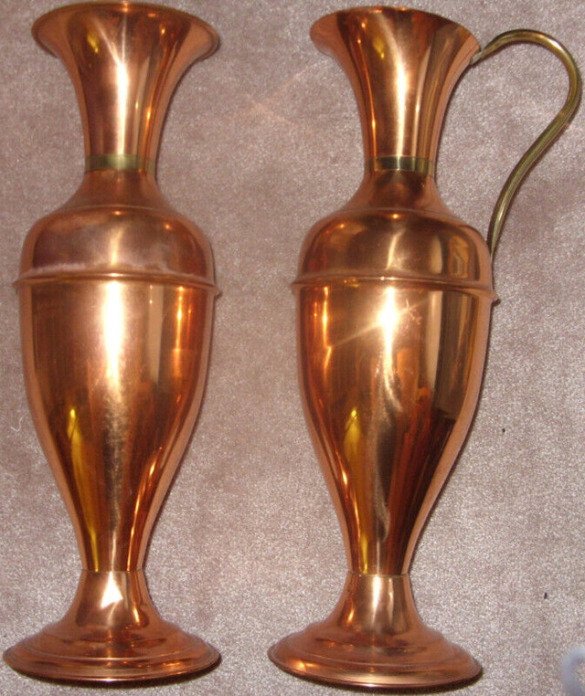 Copper Decanters Set