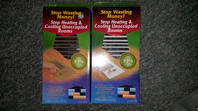 Vent Miser Programmable Energy Saving Vent Cover 4-by-10-Inches