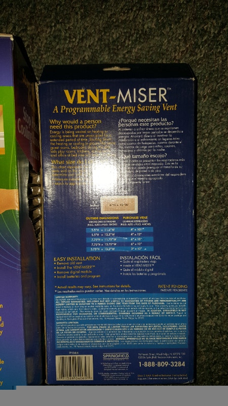Vent Miser Programmable Energy Saving Vent Cover 4-by-10-Inches - photo 3