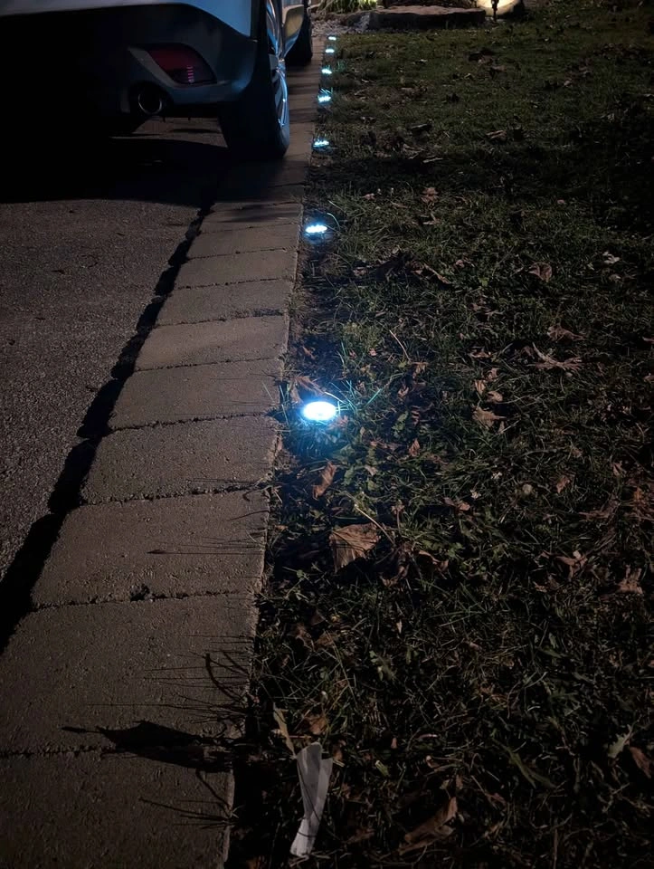 Solar lights (white) - photo 2